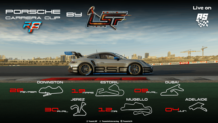 RF2-Champ printemps Porsche