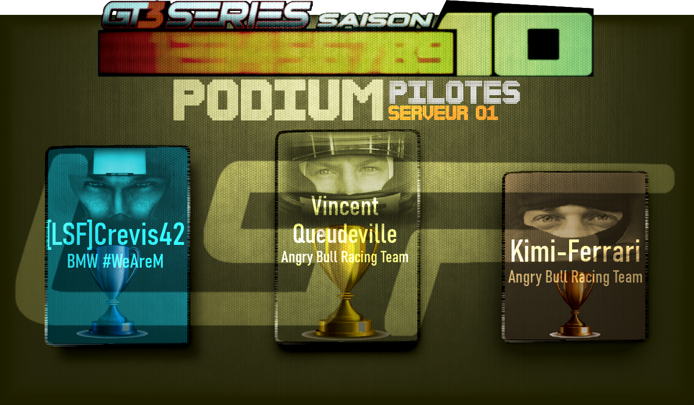 Podium GT3S10 pilote svr 01